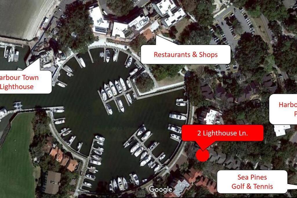 In The Heart Of Harbour Town 2Br 2Ba Pool Access Close To Beach Hilton Head Island Esterno foto